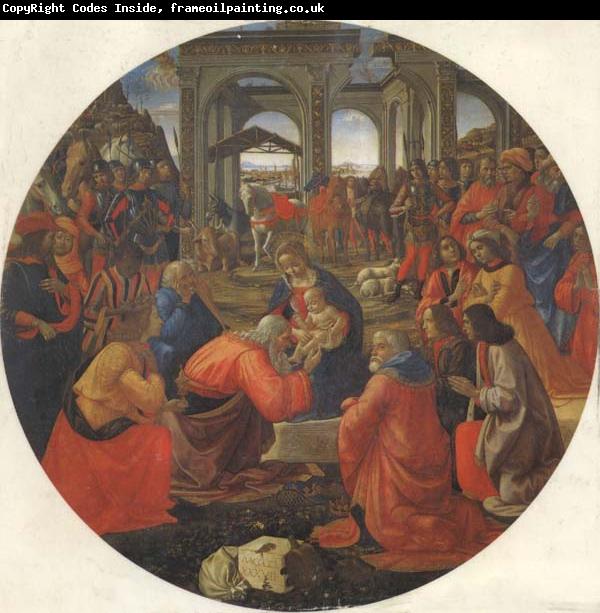 Domenico Ghirlandaio The Adoration of the Magi